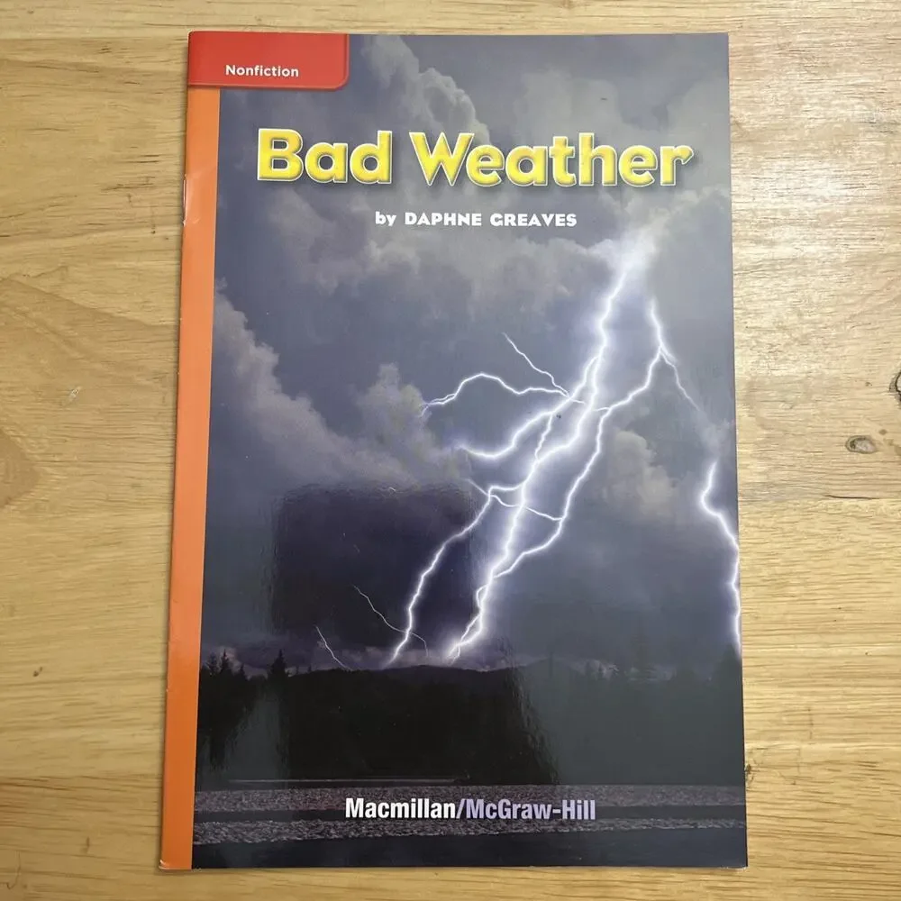 Cool Cats Air Pollution Bad Weather Macmillan McGraw hill Leveled Reader Library